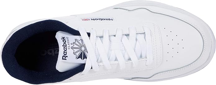 Reebok Men's Club MEMT Sneaker White/Conavy/White