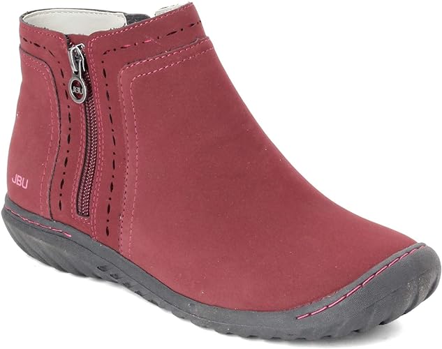 Bota Juno para mujer de JBU by Jambu, color ROJO 1364436 