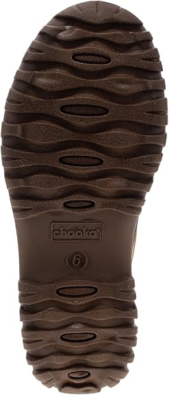 Bottes de neige mi-mollet imperméables et chaudes pour femme Chooka, doublées de peluche, marron