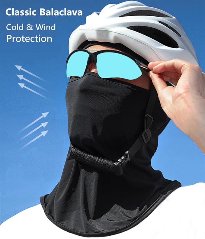 Cagoule Masque de ski Masque de tête Masque intégral Coupe-vent