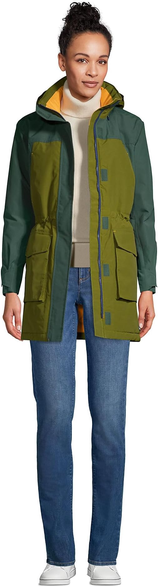 Parka isolante Squall pour femme de Lands' End Willow Petite X-Small