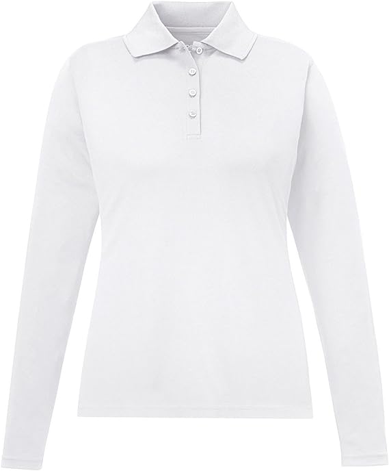 Polo piqué Core 365 Ash City pour femme Blanc CA05155