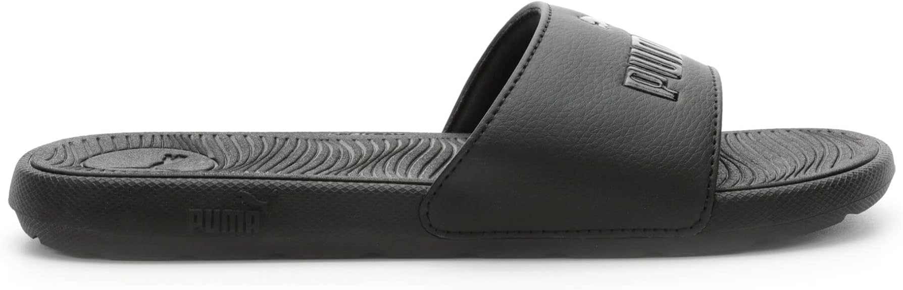 Puma Women's Cool Cat 2.0 Slide Sandals, Puma Black-Puma Black 389108 10