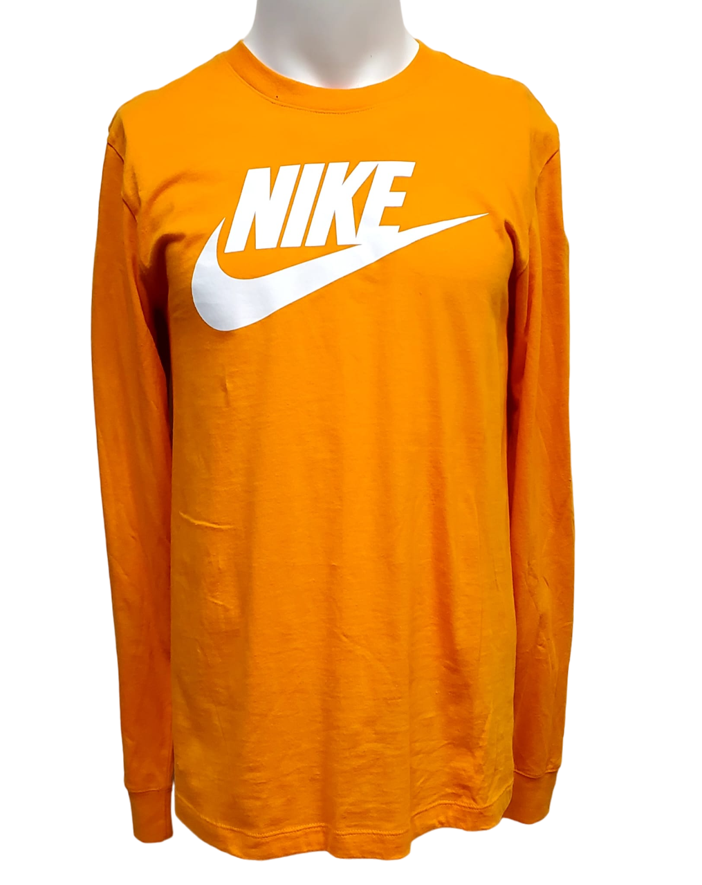 T-shirt d'entraînement à manches longues Nike pour homme, orange, FN8570-873