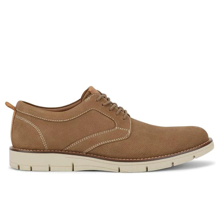 Zapatos casuales de cuero Nathan en color topo de Dockers para hombre