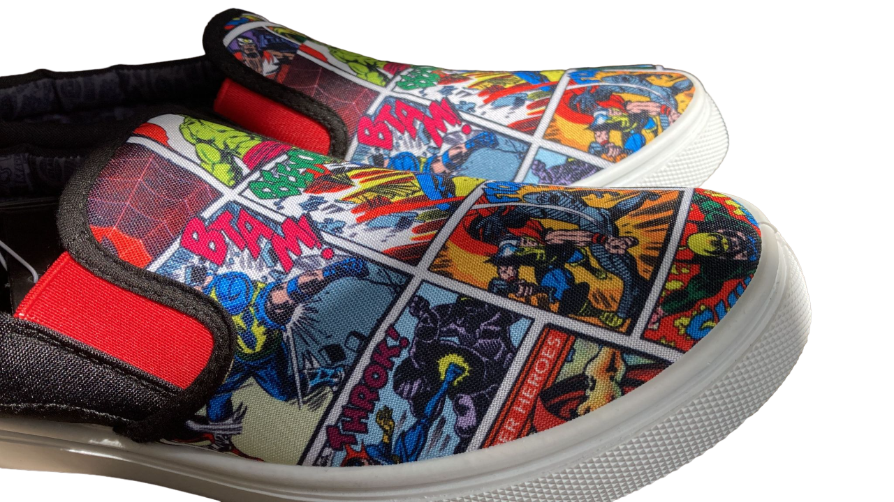 Chaussures à enfiler pour hommes Marvel Cartoon RN#151473