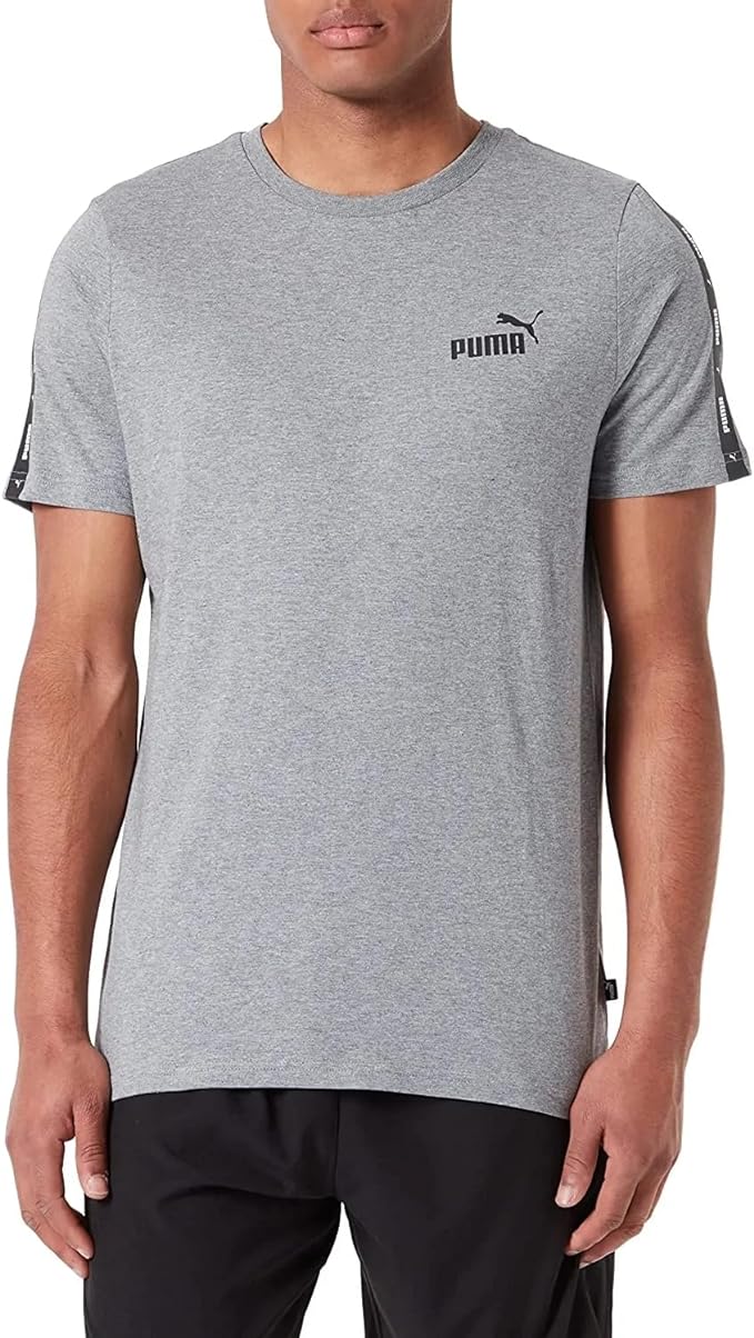 Camiseta con cinta Essentials de PUMA para hombre 847382 03