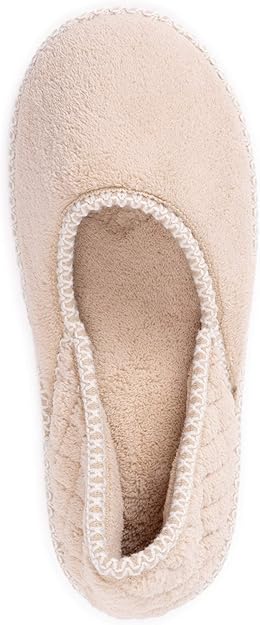 Chaussons en micro-chenille Beverly pour femmes de Muk Luks - Blé miel