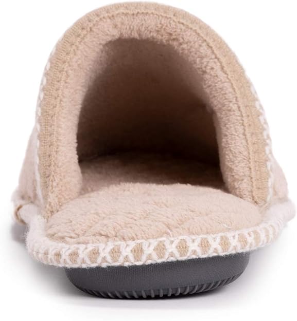 Chaussons en micro-chenille Cathy pour femmes de Muk Luks - Miel et blé