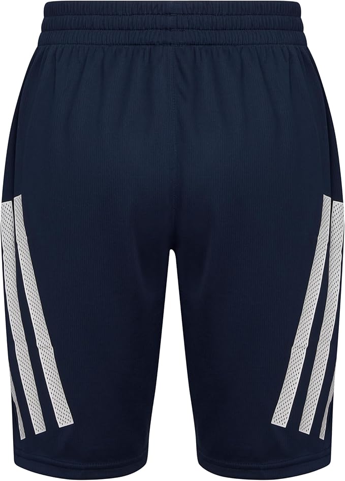 Short Adidas Bold 3S à taille élastique pour garçon, bleu marine 412