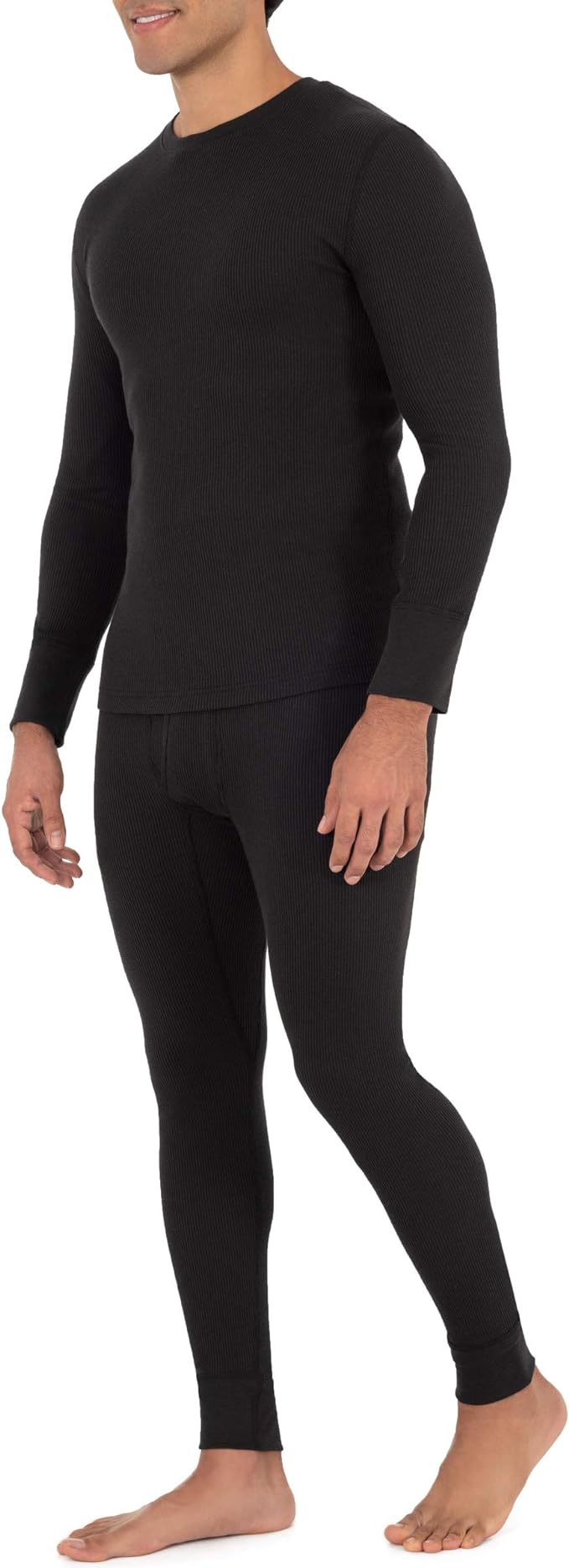 Ensemble thermique 2 pièces pour homme Magic Collection - Noir