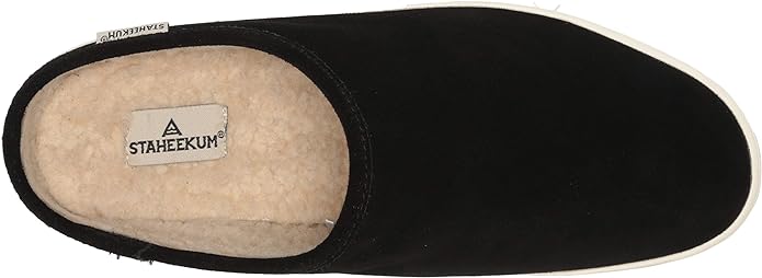 Chaussures mules d'intérieur/extérieur à doublure en peluche pour femmes Staheekum