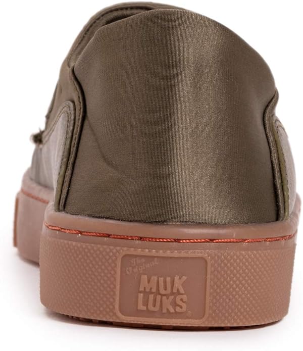 MUK LUKS Men's Park Place Sneaker-Denim Loafer