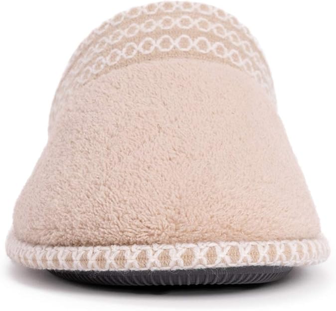 Chaussons en micro-chenille Cathy pour femmes de Muk Luks - Miel et blé