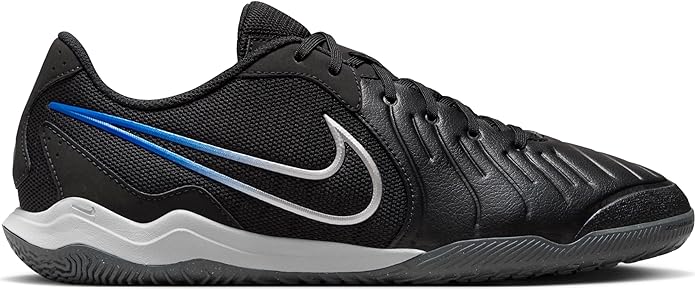 Nike Legend 10 Club IC para niños DV4354 040 Negro/Cromo-Hiperreal