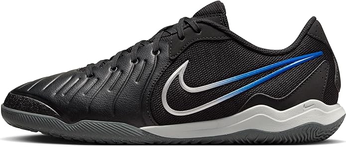 Nike Legend 10 Club IC para niños DV4354 040 Negro/Cromo-Hiperreal