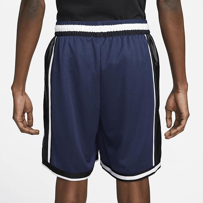 Short de basket-ball Nike Dri-FIT DNA 8 pouces pour homme (bleu marine nuit/bleu marine nuit/obsidienne foncée/, DX0255-410