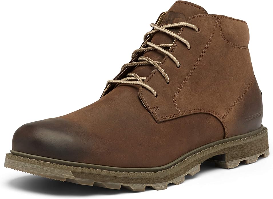 Bota impermeable chukka Madson ll de SOREL para hombre en color tabaco