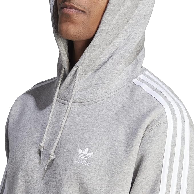 Sudadera con capucha de 3 rayas Adicolor Classics para hombre de Adidas Originals IL2496