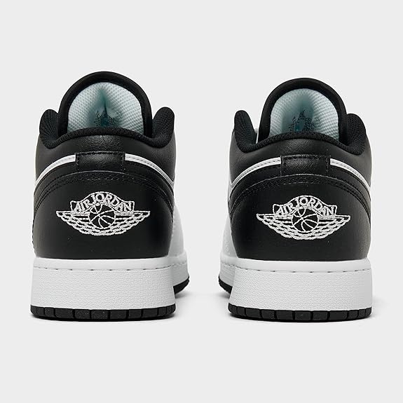 Air Jordan 1 Low (GS) 553560 132 Blanc/Noir-Blanc