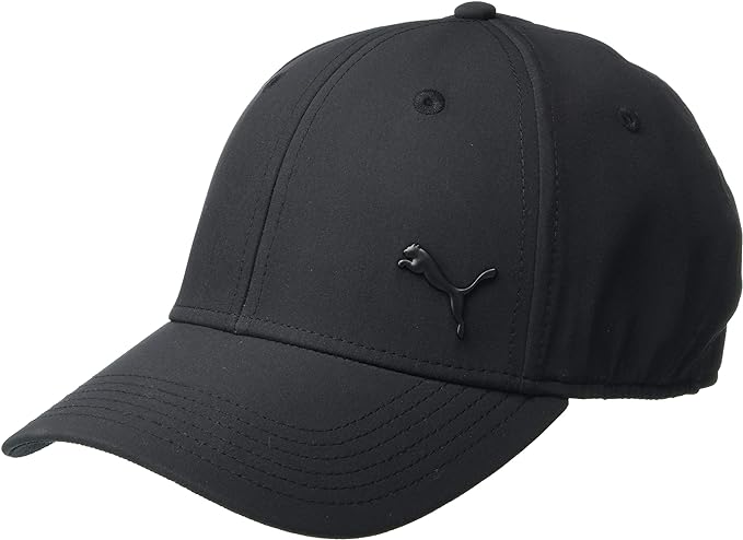 Gorra Puma Stretch Fit para hombre, color negro