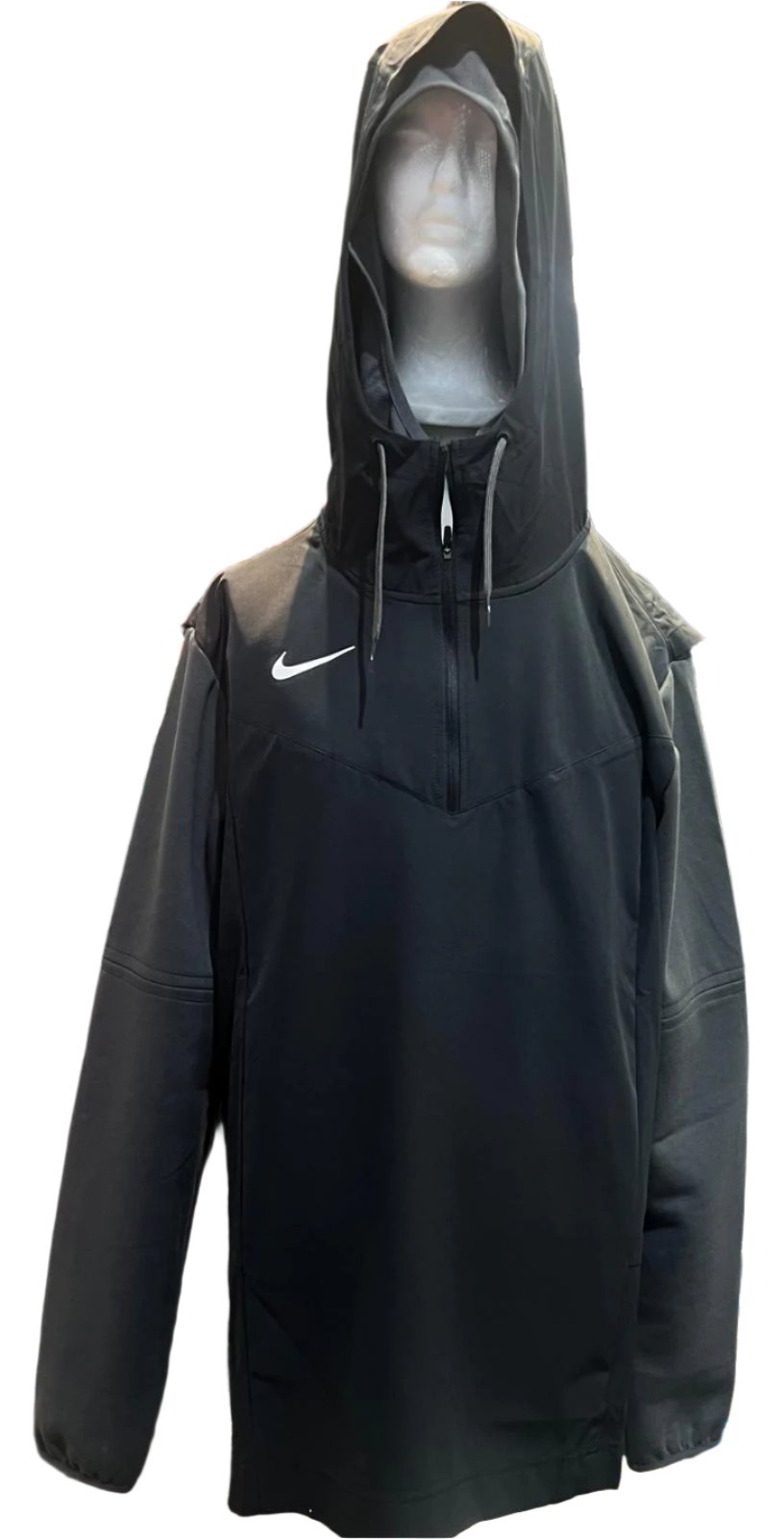 Sudadera con capucha Nike Player ligera con cremallera de un cuarto para hombre DJ5112-013