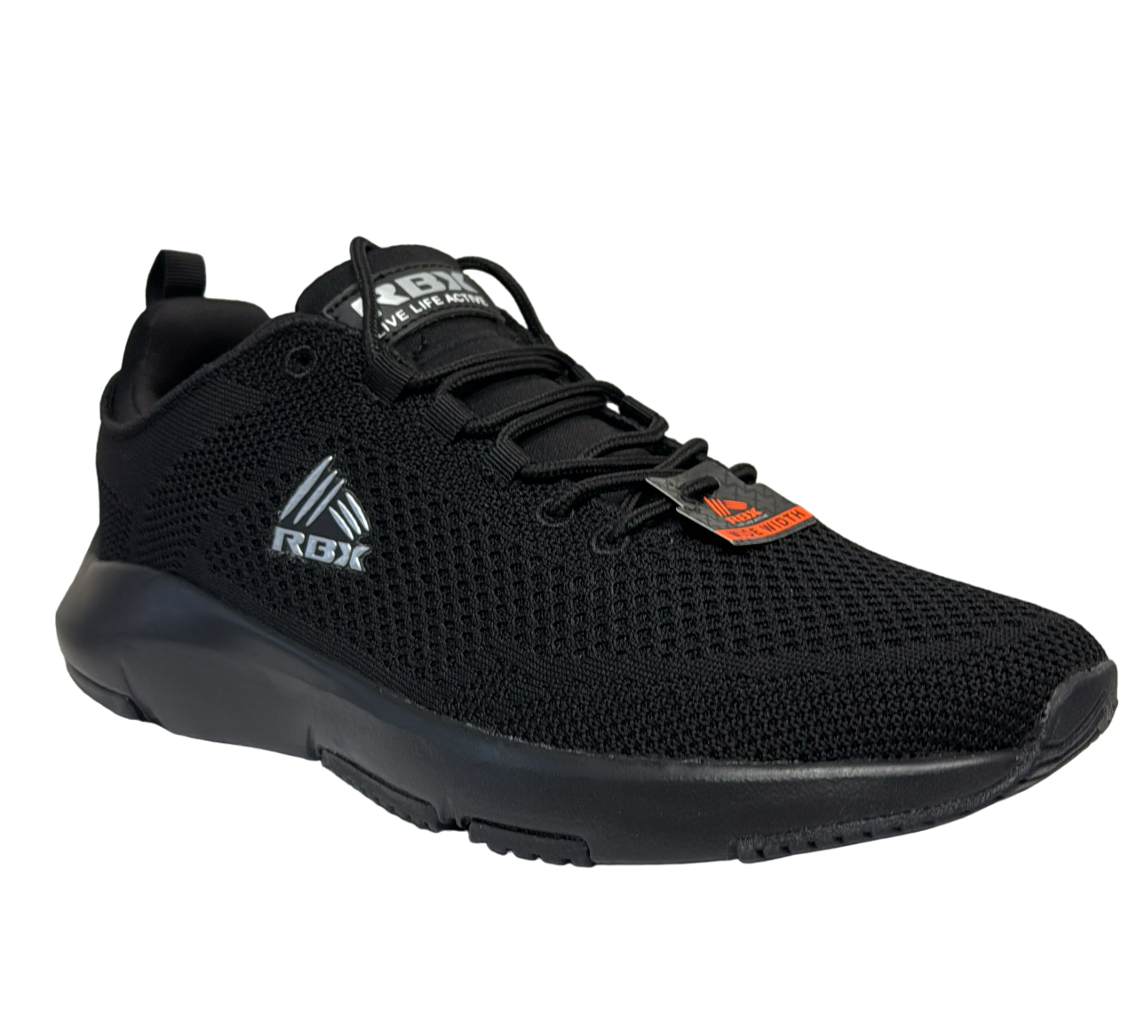 Chaussures RBX Live Life Active à largeur large entièrement noires EF11699