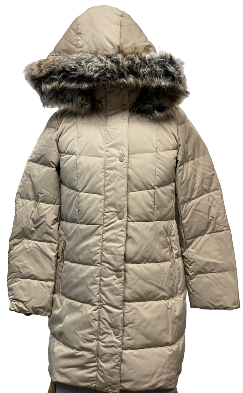 Parka scintillante classique pour femme de Lands' End, beige désert