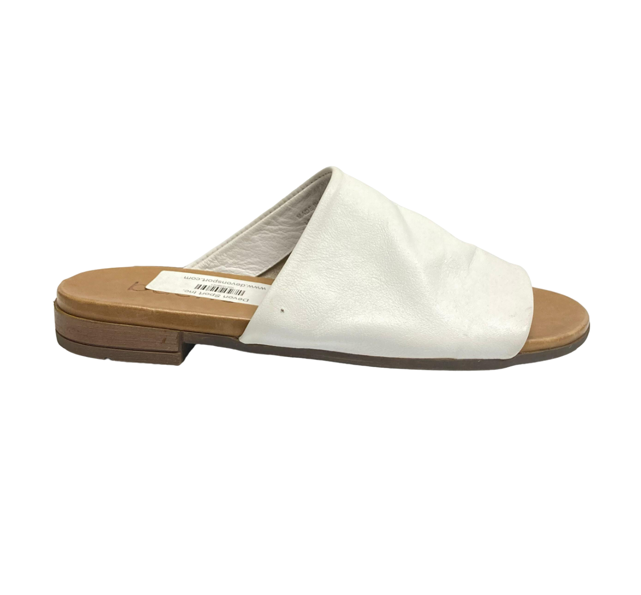 Sandalias blancas tipo chanclas para mujer Bueno