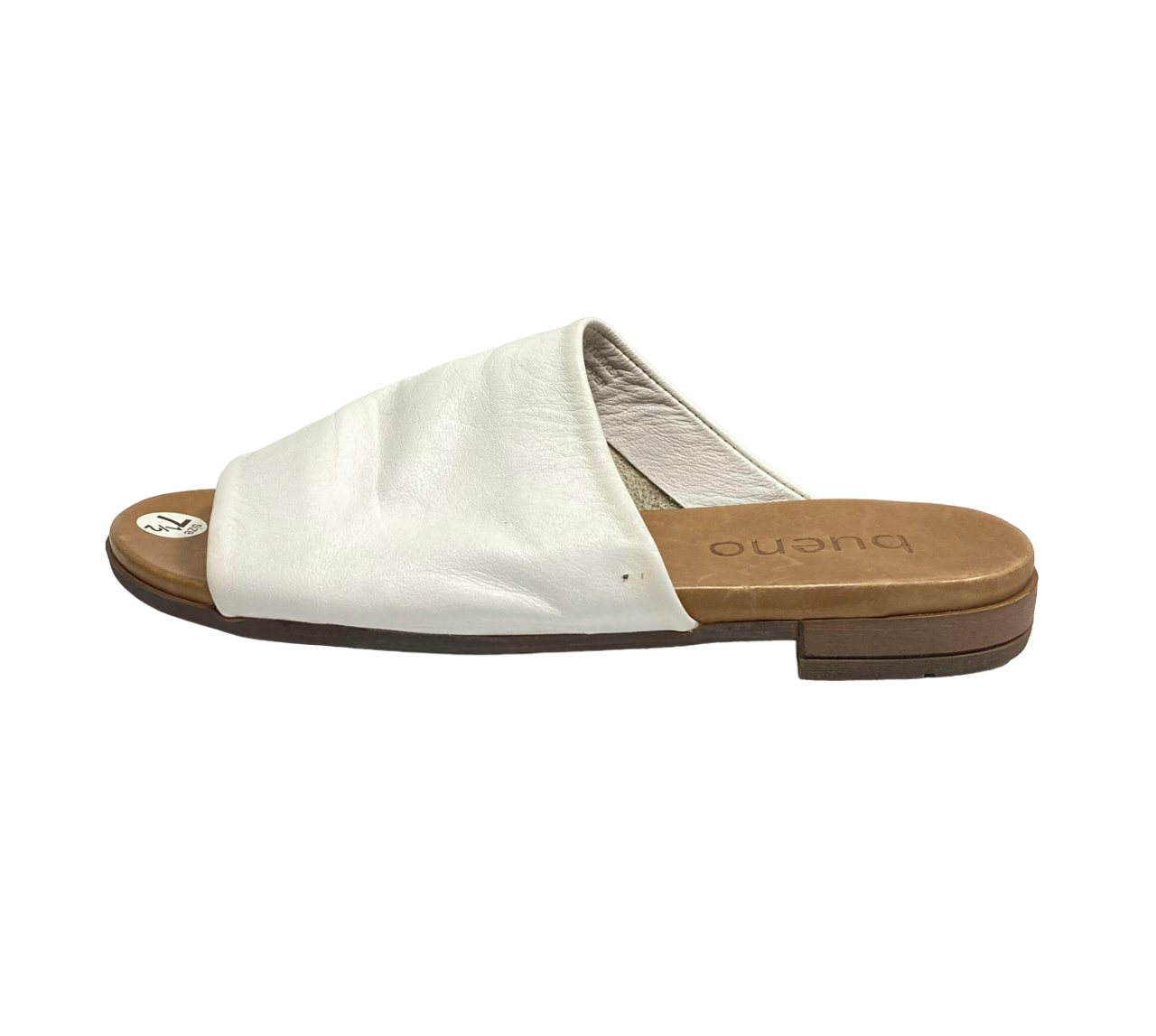 Sandalias blancas tipo chanclas para mujer Bueno