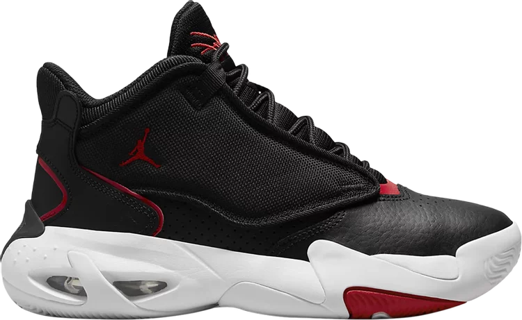 Jordan Max Aura 4(GS) DQ8404 006 Black/University Red-White