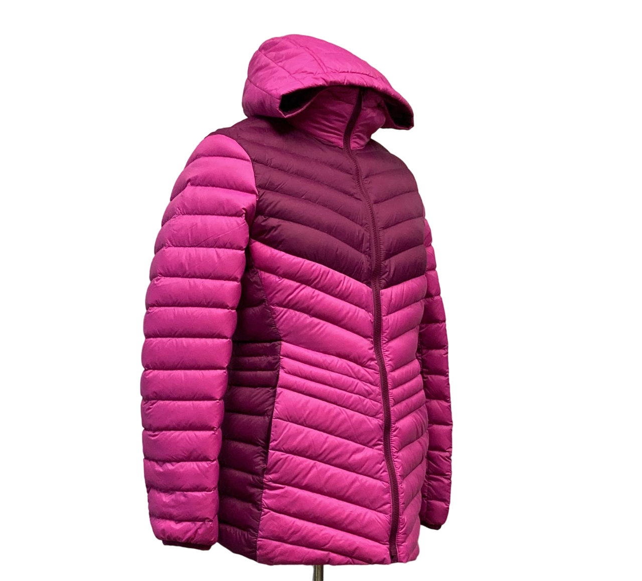 Chaqueta ligera de plumón para mujer de Lands' End, color verbena