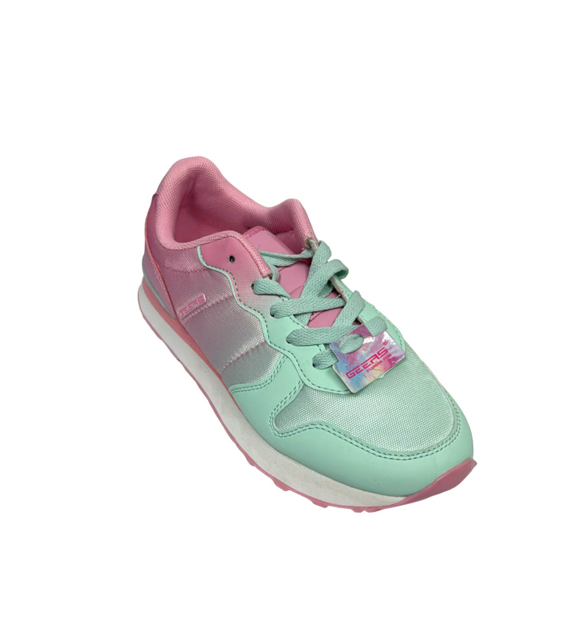 Zapatos Infantiles Geers Rosa y Verde 350551