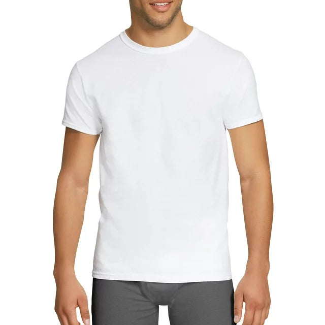 Camisa blanca de primera calidad para hombre de Hanes