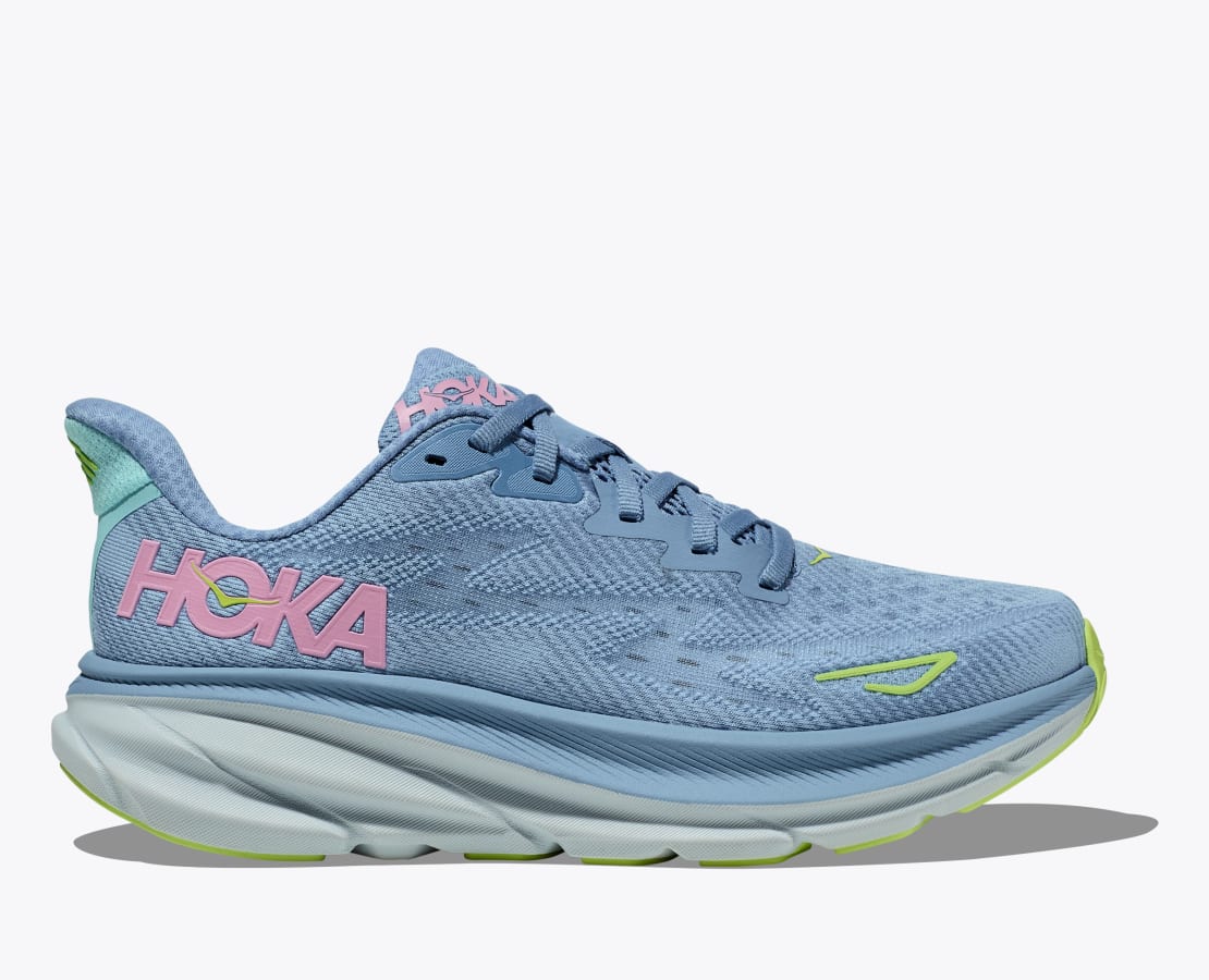 Chaussures de course Hoka Clifton 9 pour femme | Crépuscule et crépuscule rose