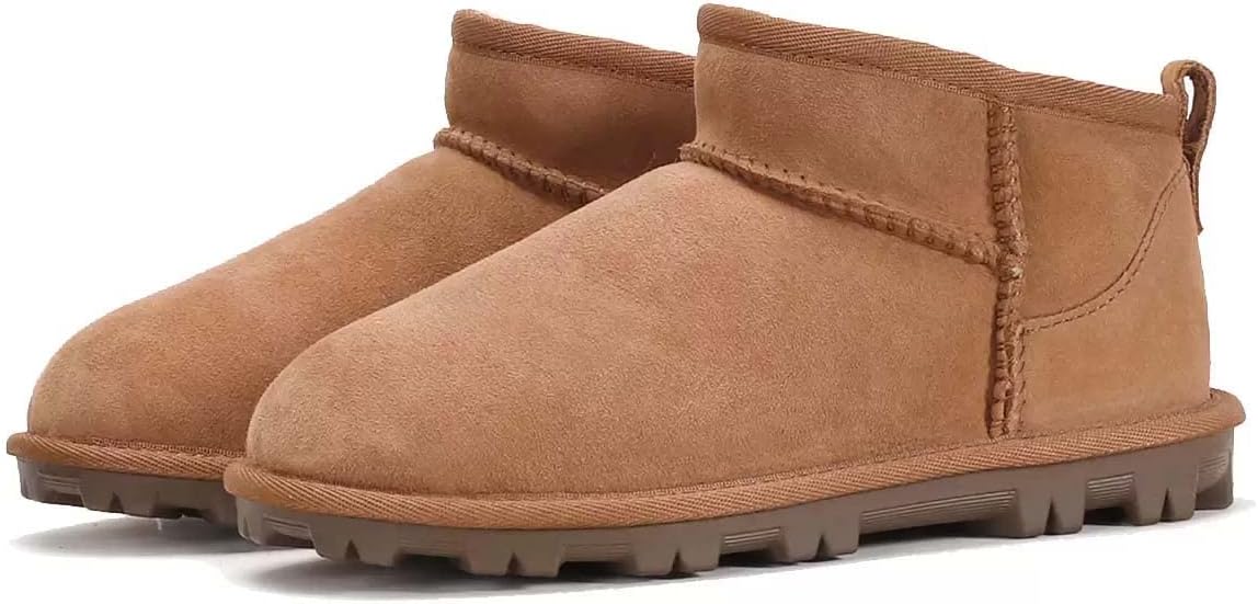 Bota de invierno para niños Kirkland Signature en color tostado