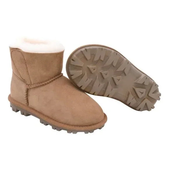 Bottes en peau de mouton véritable pour enfants Kirkland Signature