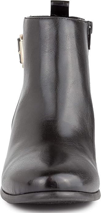 London Fog Womens Harmony Heeled Ankle Bootie