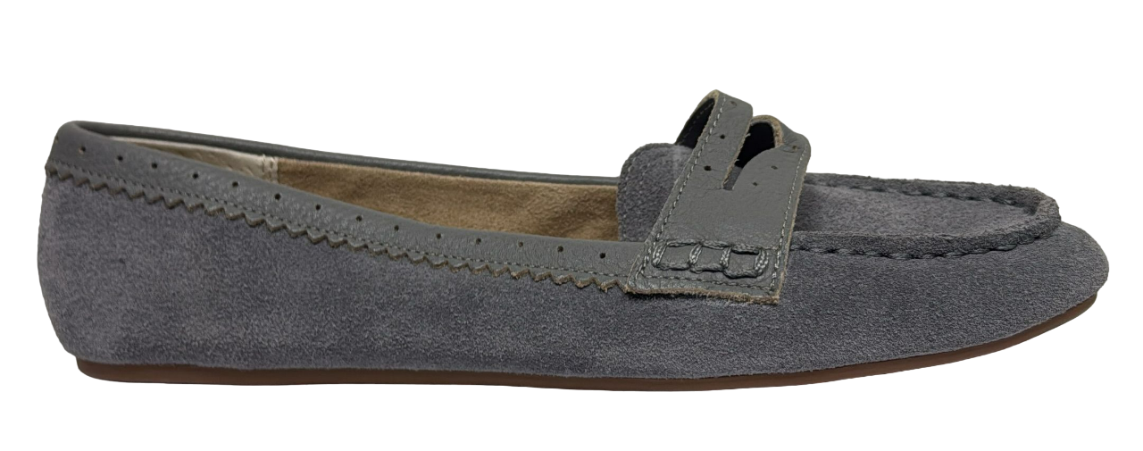 Mocassins gris pour femmes de Lands' End