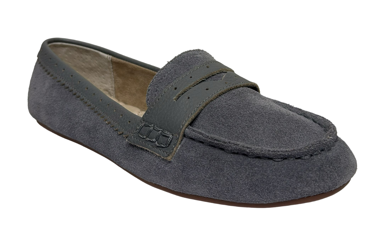 Mocassins gris pour femmes de Lands' End