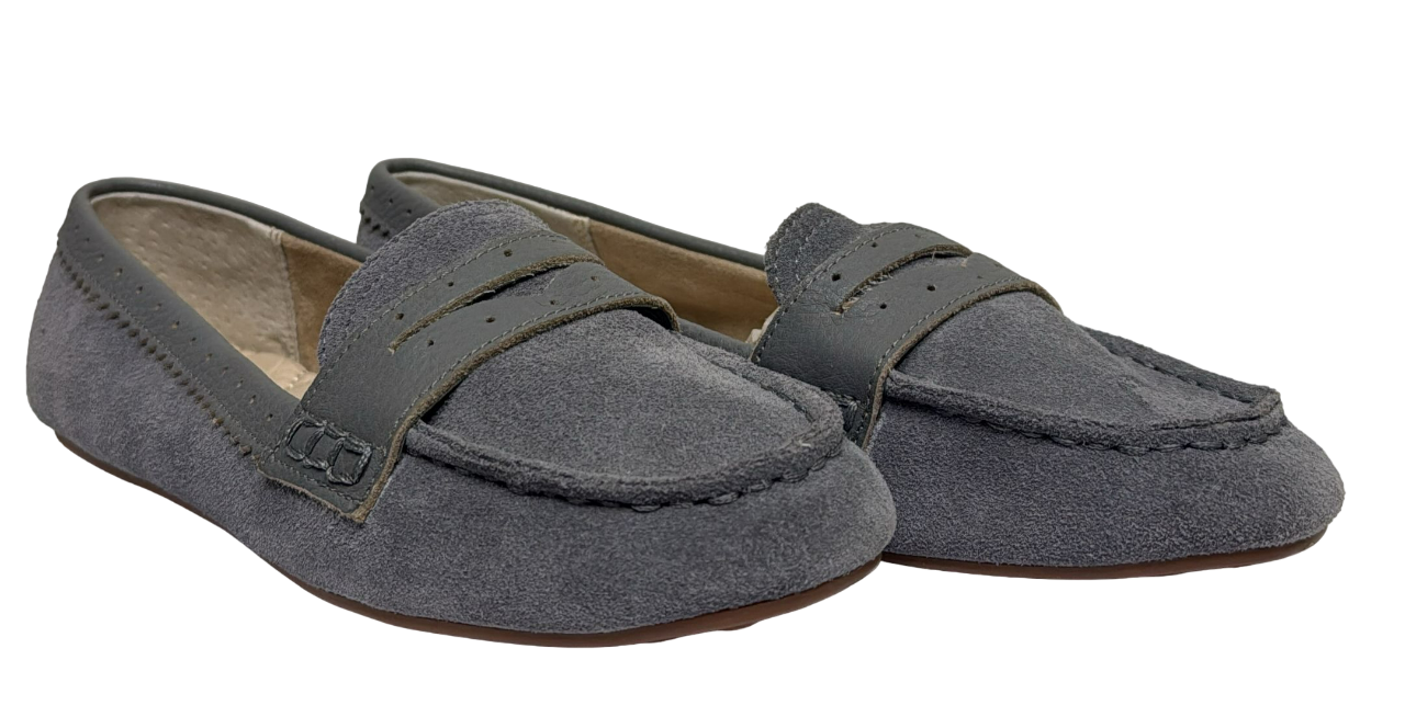 Mocassins gris pour femmes de Lands' End