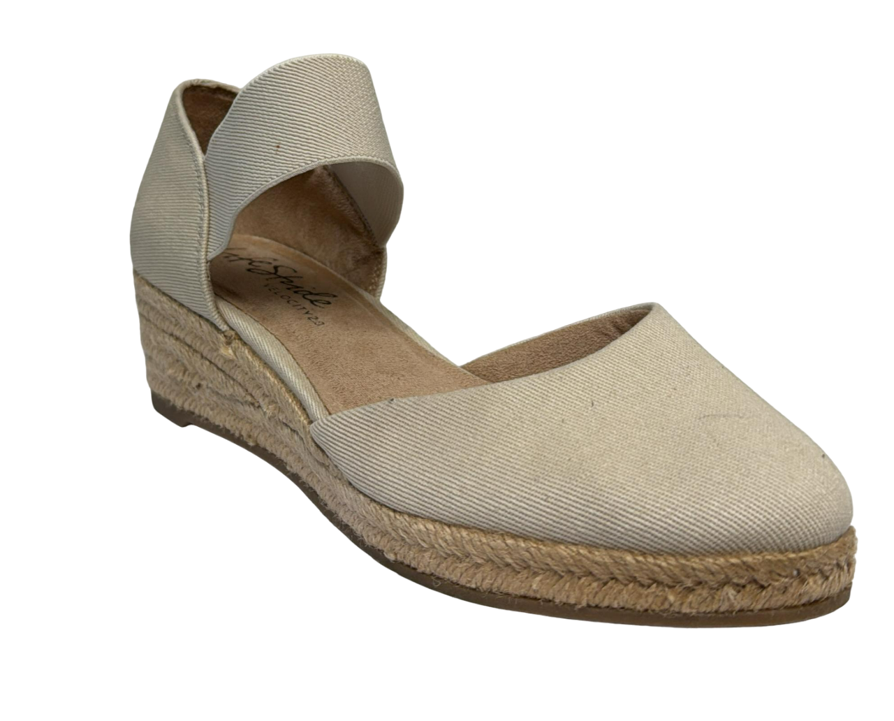 Sandalias con cuña y alpargatas Velocity 2.0 blancas para mujer de Lifestride