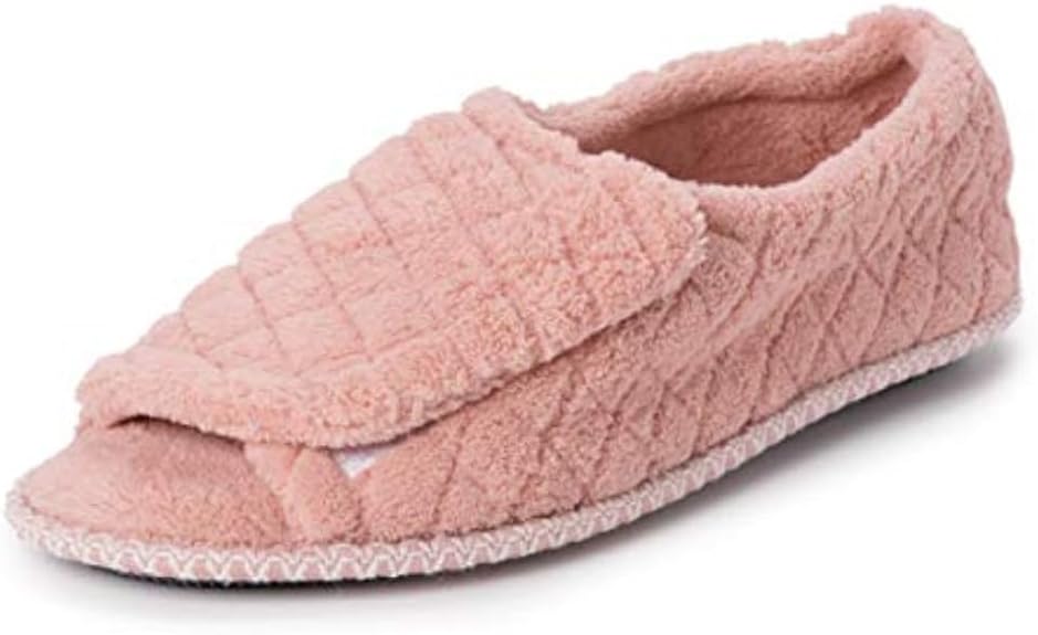 Chaussons en micro-chenille pour femmes Muk Luks Marylou - Rose