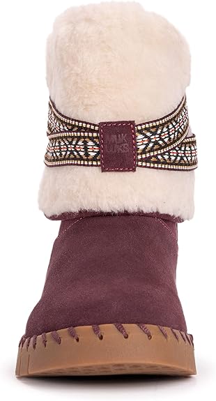 Muk Luks Women's Flexi Montauk Boots Fashion Bordeaux