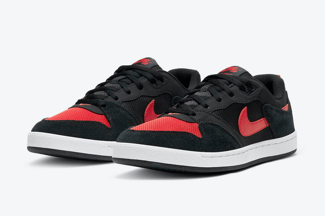 Nike SB Alleyoop CJ0882 006 Noir/Rouge université-Noir