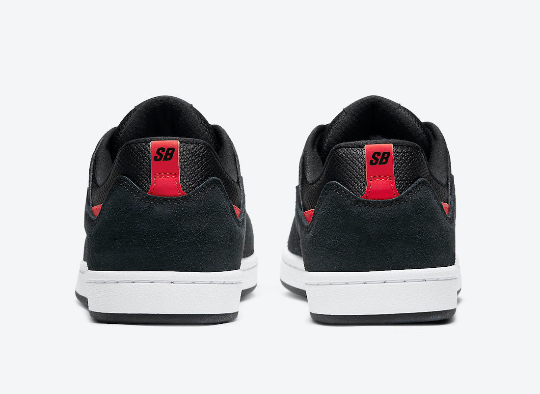 Nike SB Alleyoop CJ0882 006 Noir/Rouge université-Noir