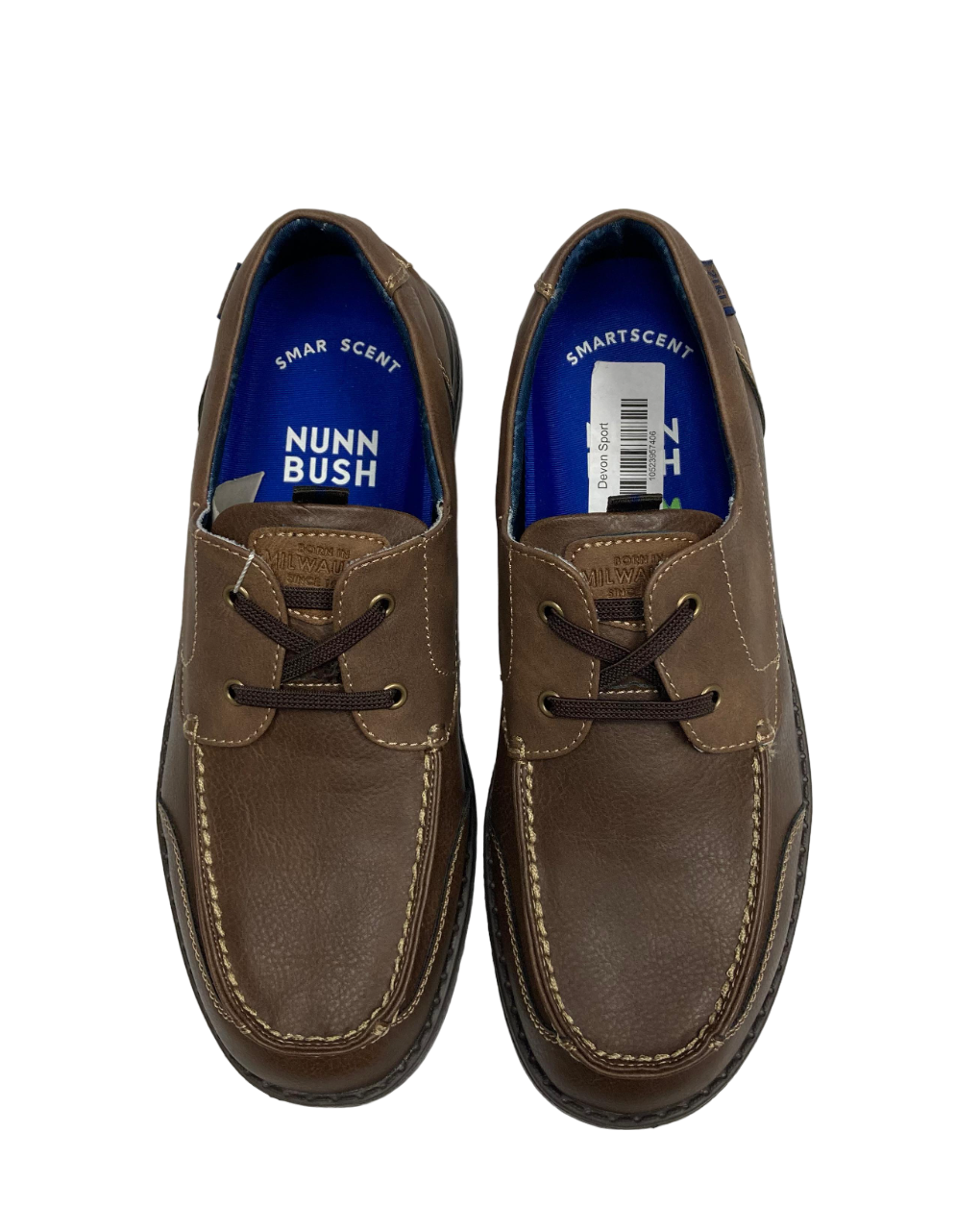 Mocassins marron Nunn Bush pour hommes