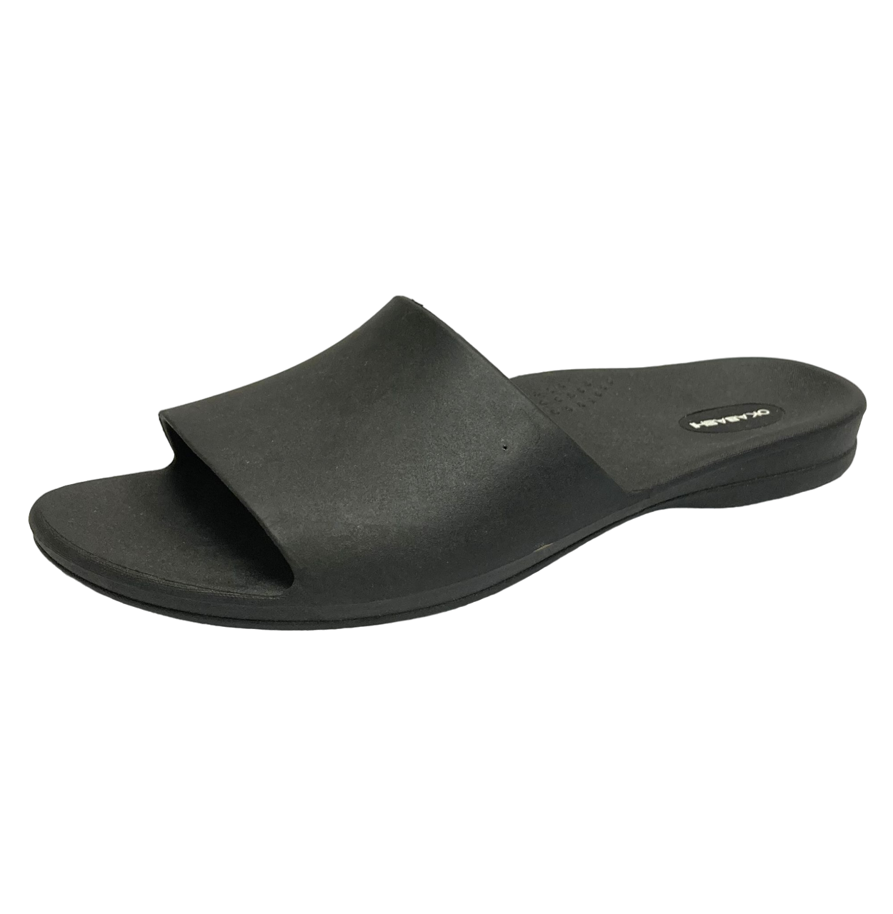 Okabashi Women's Black Slip on Sandals Slides