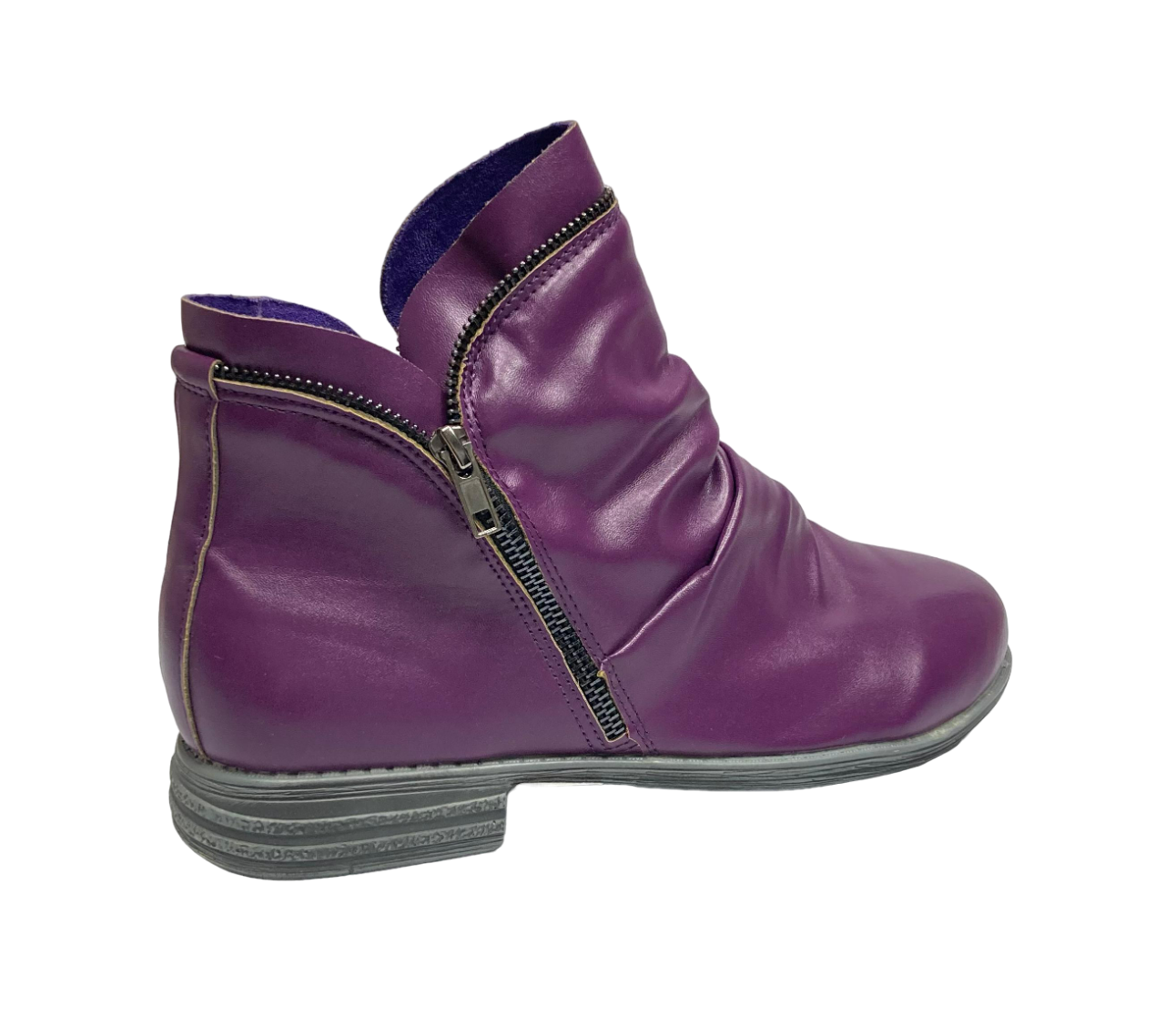 Bottines violettes pour femmes