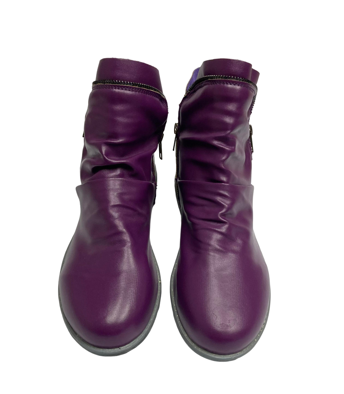 Purple Ankle Boots Women's